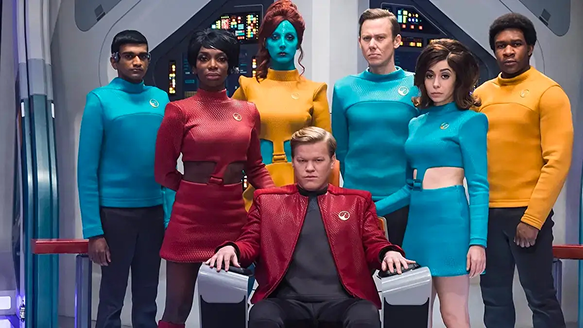 Черное зеркало, USS Callister сезон 4, серия 1 кадр - Засмотрено на viju